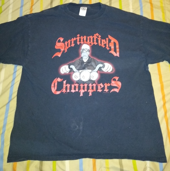 Other - Simpsons motorcycle shirt